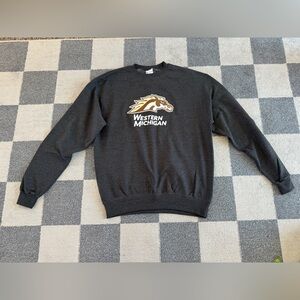 Champion Western Michigan Gray Crewneck